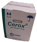 CEROX 1670 powder, used on wet felt x 20 kg