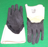 gloves, latex coating on para-aramid support