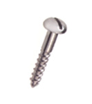 screws, steel round head woodscrews, brass plated, 2,5 x 10 mm x 100