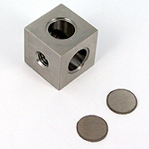 Adslide - 90 cube, inox bross