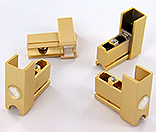 kit 4 x end-parts gilded SECURITRACK