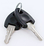 key n1 for sliding track lock