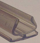 vibration-damper for 6 to 8.8 mm glass SECURITRACK