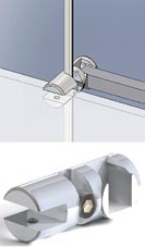 brackets for mini strip light (on request)