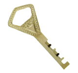 key for CLASSIC locks 641 19V, 641 46Z  and 641 50D, to be ordered with lock (on request)V