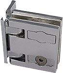 self-closing hinge capsi wall th.8 metal x2 aluminium chrome