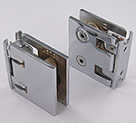 self-closing hinge reversi profil th.8 metal x2 chrome