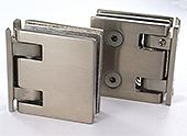 self-closing hinge reversi profil th.8 metal x2 brushed nickel