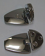 indexed hinge venus gl/gl.90 th.6 x2 chrome brass