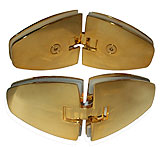 indexed hinge venus gl/gl.135 th.8 x2 gilded brass