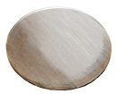 cover round minima x10    brushed nickel