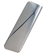 cover rectangular minima x10   chrome