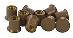 countersunk head cap nuts, bronze