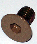 Schrauben M6 mit gefrstem Kopf (90), Lnge 10 mm, bronze