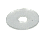 Durchscheinende PVC-Ringe, 9 x 19 mm