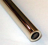 tube outer dia. 14 mm, int. 10 mm, polished brass x 4m (on request)