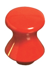 knob adler dia.20 simple no screw red