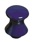 knob adler dia.20 simple no screw blue