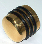 knob adler dia.35 bonded simple gilded