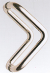 Handles - Fin - Satined stainless steel