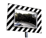 mirror for traffic, rectangular, 900 x 1200