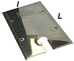 cover for Sevax-TS, polished stainless steel