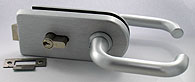 lock with handles ELITE range European lock    natural