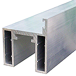 door frame profil A.S. 55x50x6500   raw aluminium