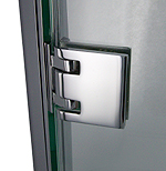 profil comp. clip-in-door 25x25x2140 entraxes 1550 & 1800   chrom brillant